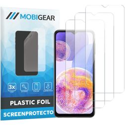 Mobigear Samsung Galaxy A23 Protection d'écran Film - Compatible coque (Lot de 3)