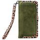 Mobilize Magnet Zipper Housse iPhone 13 Pro Etui avec Coque Détachable Porte-Monnaie - Olive Leopard
