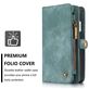 Caseme 008 Housse iPhone SE (2020) Etui avec Coque Détachable Porte-Monnaie - Bleu
