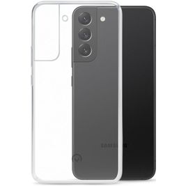 Mobilize Gelly Coque Transparente Samsung Galaxy S22 Coque arrière en TPU Souple - Transparent