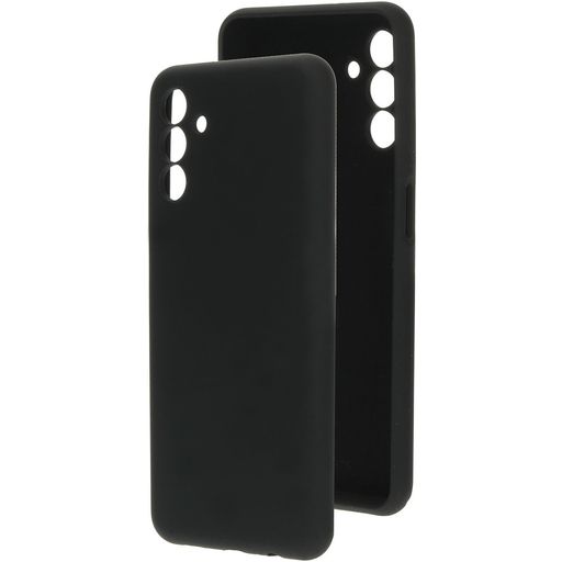 Mobiparts Coque Samsung Galaxy A04s Coque arrière en Silicone - Noir