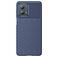 Mobigear Groove Coque Motorola Moto G53 5G Coque arrière en TPU Souple - Bleu