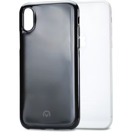 Mobilize Gelly Coque iPhone XS Max Coque arrière en TPU Souple - Noir
