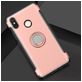 Mobigear Armor Ring Coque Xiaomi Mi Max 3 Coque arrière Rigide Anti-Chocs avec Anneau-Support - Rose doré