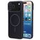 Mobiparts Slim Line iPhone 17 Pro Max MagSafe Plastique rigide Coque arrière - Onyx Black