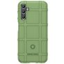 Mobigear Rugged Shield Coque Samsung Galaxy A24 Coque arrière en TPU Souple Anti-Chocs - Vert