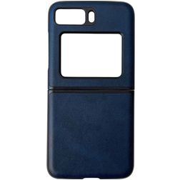 Mobigear Excellent Motorola Razr (2022) Plastique rigide Coque arrière - Bleu