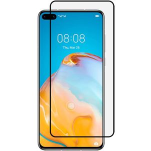 Mobigear Premium Huawei P40 Verre trempé Protection d'écran - Compatible Coque - Noir