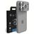 Elite iPhone 17 Pro Max Aluminum Protection Caméra - Compatible Coque - Argent