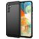 Mobigear Brushed Slim Coque Samsung Galaxy A14 Coque arrière en TPU Souple - Noir