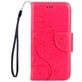 Mobigear Flowers Housse Samsung Galaxy A5 (2017) Etui Porte-Monnaie - Magenta