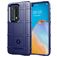 Mobigear Rugged Shield Coque Huawei P40 Pro Plus Coque arrière en TPU Souple Anti-Chocs - Bleu