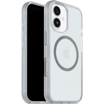Otterbox React Coque Transparente iPhone 17 MagSafe Coque arrière Rigide Anti-Chocs - Transparent
