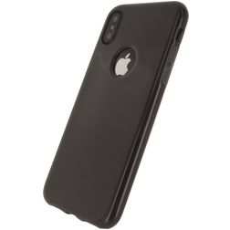 Mobilize Gelly Coque iPhone X Coque arrière en TPU Souple - Smokey Grey