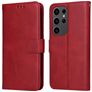 Mobigear Wallet Housse Samsung Galaxy S24 Ultra Etui Porte-Monnaie - Rouge