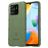 Mobigear Rugged Shield Coque Xiaomi Redmi 10C Coque arrière en TPU Souple Anti-Chocs - Vert