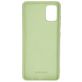 Mobiparts Coque Samsung Galaxy A51 Coque arrière en Silicone - Pistache Green