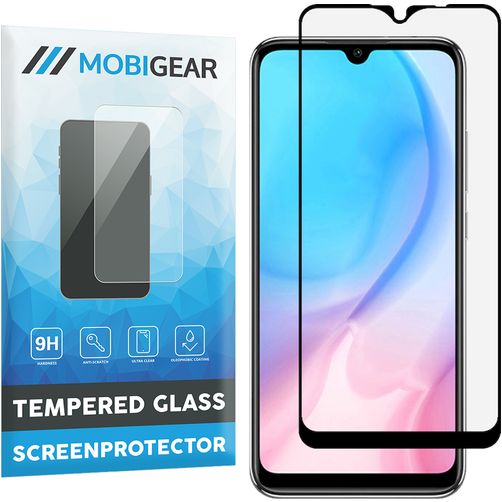 Mobigear Premium Xiaomi Redmi 9C Verre trempé Protection d'écran - Compatible coque - Noir