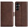 Mobigear Slim Magnet Housse Samsung Galaxy S25 FE Etui Porte-Monnaie - Marron
