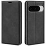 Mobigear Retro Slim Housse Google Pixel 10 Etui Porte-Monnaie - Noir