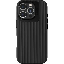 Nudient Bold Coque iPhone 16 Pro MagSafe Coque arrière Rigide - Noir