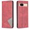 Mobigear Rhombus Slim Housse Google Pixel 8a Etui - Rouge
