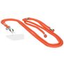Mobiparts Cordon de téléphone universel réglable Nylon - Orange