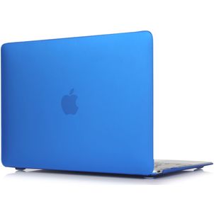 Mobigear Matte MacBook 12 Pouces (2015-2017) Coque - Dark Blue - Model A1534
