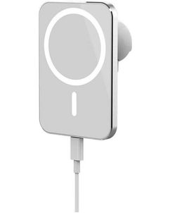 Mobigear Square MagSafe Support voiture Grille de ventilation Magnétique - Universel - Blanc