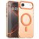 Mobigear Shockproof iPhone Air MagSafe Plastique rigide Coque arrière - Orange