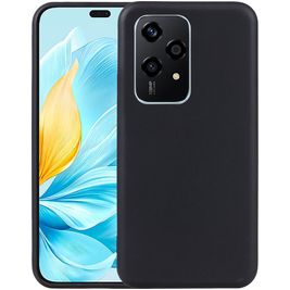Mobigear Basics Coque HONOR 200 Lite Coque arrière en TPU Souple - Noir