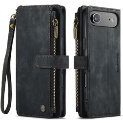 CaseMe C30 Housse iPhone Air Etui Porte-Monnaie - Noir