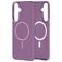 Mobiparts Slim Line Samsung Galaxy A57 MagSafe Plastique rigide Coque arrière - Imperial Purple