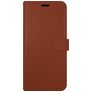 Valenta Gel Skin Housse iPhone 13 Pro Etui en Cuir Véritable Porte-Monnaie - Marron