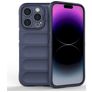 Mobigear Bumpy Coque iPhone 15 Pro Coque arrière en TPU Souple - Dark Blue