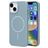 Mobiparts Slim Line Coque iPhone 15 MagSafe Coque arrière Rigide - Sage Green
