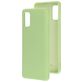 Mobiparts Coque Samsung Galaxy A41 Coque arrière en Silicone - Pistache Green