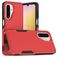 Mobigear Heavy Armor Coque Samsung Galaxy A26 Coque arrière Rigide Anti-Chocs - Rouge
