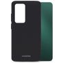 Mobilize Rubber Gelly Coque OPPO A5 Coque arrière en TPU Souple - Noir