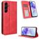 Mobigear Sensation Housse Samsung Galaxy A35 Etui Porte-Monnaie - Rouge