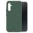 Mobilize Rubber Gelly Coque Samsung Galaxy A34 Coque arrière en TPU Souple - Matt Green