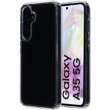 Mobiparts Classic Coque Transparente Samsung Galaxy A35 Coque arrière Rigide - Transparent