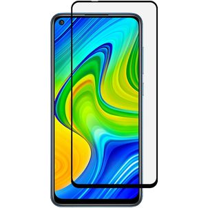 Mobigear Premium Xiaomi Redmi Note 9 Verre trempé Protection d'écran - Compatible Coque - Noir