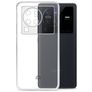 Mobilize Gelly Coque Transparente Vivo X80 Pro Coque arrière en TPU Souple - Transparent