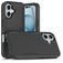 Mobigear Heavy Armor Coque iPhone 16 Coque arrière Rigide Anti-Chocs - Noir