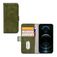 Mobilize Elite Gelly Housse iPhone 12 Pro Max Etui Porte-Monnaie - Vert