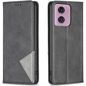 Mobigear Rhombus Slim Housse Motorola Moto G24 Etui - Noir
