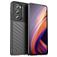 Mobigear Groove Coque Motorola Edge 30 Pro Coque arrière en TPU Souple - Noir