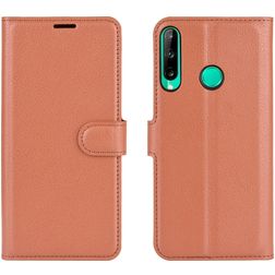 Mobigear Classic Housse Huawei P40 Lite E Etui Porte-Monnaie - Marron