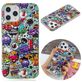 Mobigear Design Coque iPhone 12 Pro Coque arrière en TPU Souple - Graffiti